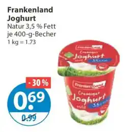 V Markt Frankenland Joghurt Angebot