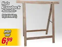 Posten Börse Holz Klappbock -Nadelholz- Angebot
