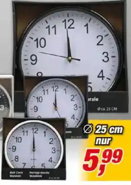 Posten Börse Wanduhr Angebot