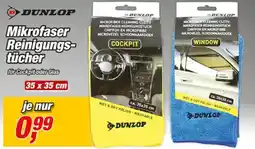 Posten Börse Mikrofaser Reinigungstücher DUNLOP Angebot