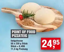 EDEKA Foodservice Point of food pizzateig Angebot