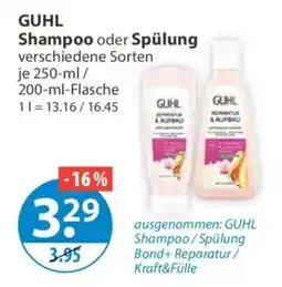 V Markt GUHL Shampoo oder Spülung Angebot