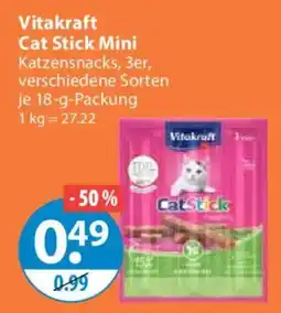 V Markt Vitakraft Cat Stick Mini Angebot