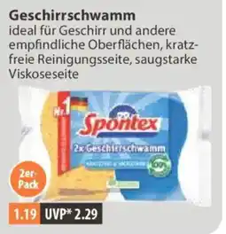 V Markt Spontex Geschirrschwamm Angebot