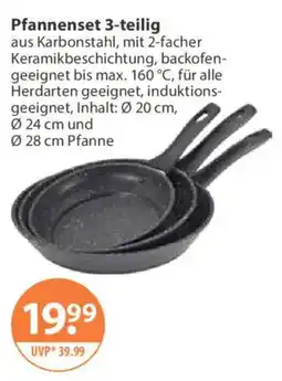 V Markt Pfannenset 3-teilig Angebot