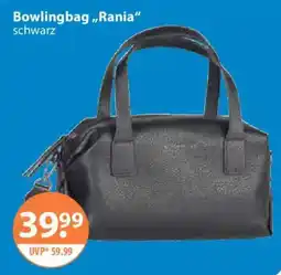 V Markt Bowlingbag „Rania“ schwarz Angebot