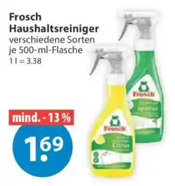 V Markt Frosch Haushaltsreiniger Angebot