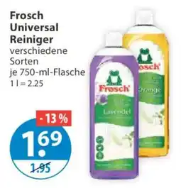 V Markt Frosch Universal Reiniger Angebot