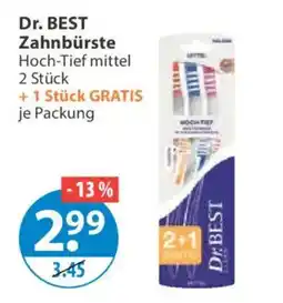 V Markt Dr. BEST Zahnbrüste Hoch-Tief mittel Angebot