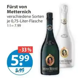 V Markt Fürst von Metternich Angebot