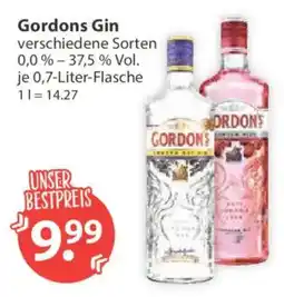 V Markt Gordons Gin Angebot