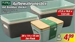 Posten Börse Aufbewahrungsbox mit Bambus-Deckel Angebot