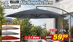 Posten Börse KYNAST Ald Ampelschirm "Asia-Style" Angebot
