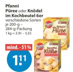 V Markt Pfanni Püree oder Knödel Angebot