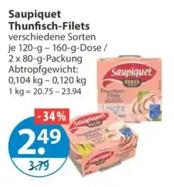 V Markt Saupiquet Thunfisch-Filets Angebot