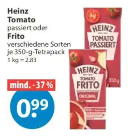 V Markt Heinz Tomato passiert oder Frito Angebot
