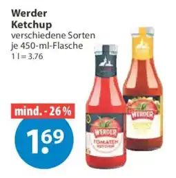 V Markt Werder Ketchup Angebot