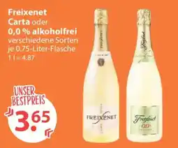 V Markt Freixenet Carta oder 0,0 % alkoholfrei Angebot