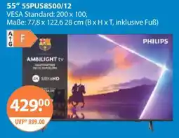V Markt PHILIPS 55" TV Angebot