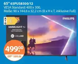 V Markt Philips 65" 65PUS8500/12 Angebot