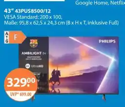 V Markt Philips 43" 43PUS8500/12 Angebot