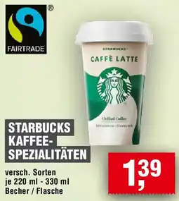 EDEKA Foodservice Starbucks kaffee-spezialitäten Angebot