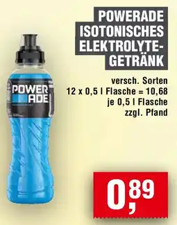 EDEKA Foodservice Powerade isotonisches elektrolyte getränk Angebot