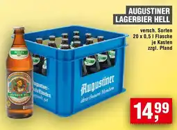 EDEKA Foodservice Augustiner lagerbier hell Angebot