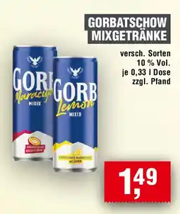 EDEKA Foodservice Gorbatschow mixgetränke Angebot