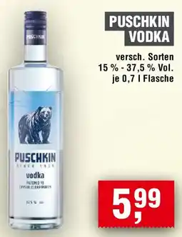 EDEKA Foodservice Puschkin vodka Angebot