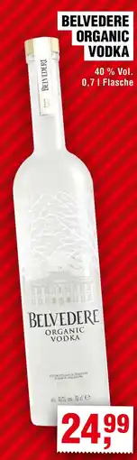 EDEKA Foodservice Belvedere organic vodka Angebot