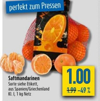 diska Saftmandarinen 1kg Angebot