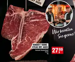 EDEKA Foodservice Rinder t-bone steak dry aged Angebot
