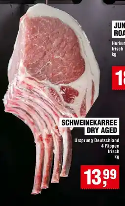 EDEKA Foodservice Schweinekarree dry aged Angebot