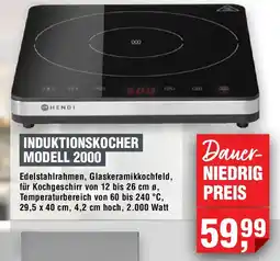 EDEKA Foodservice Induktionskocher modell 2000 Angebot