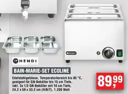 EDEKA Foodservice HENDI Bain-marie-set ecoline Angebot