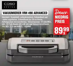 EDEKA Foodservice Coso vakuumierer vrh 490 advanced Angebot