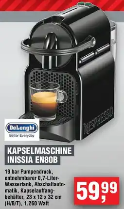 EDEKA Foodservice Delonghi kapselmaschine inissia en80b Angebot