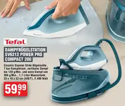 EDEKA Foodservice Tefal dampfbügelstation sv6212 power pro compact 200 Angebot