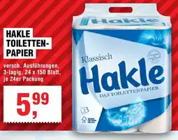 EDEKA Foodservice Hakle toiletten papier Angebot