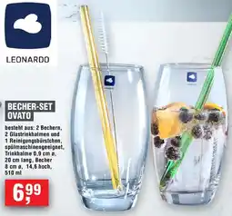 EDEKA Foodservice LEONARDO Becher-set ovato Angebot