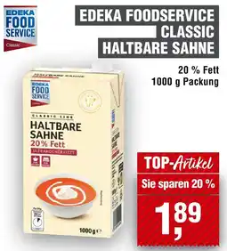 EDEKA Foodservice Edeka foodservice classic haltbare sahne Angebot