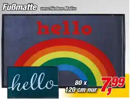 Posten Börse Fußmatte Angebot