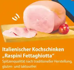 V Markt Italienischer Kochschinken ,,Raspini Fettaghiotta" Angebot