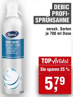 Handelshof Debic profi sprühsahne Angebot