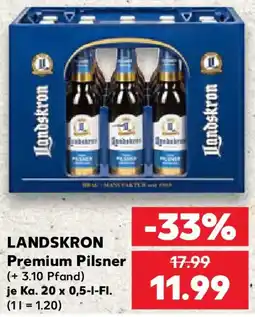 Kaufland LANDSKRON Premium Pilsner Angebot