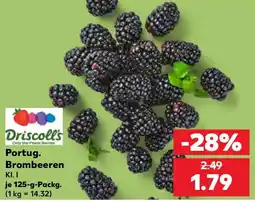 Kaufland Driscoll's Portug. Brombeeren Angebot