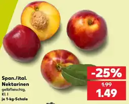 Kaufland Span./ital. Nektarinen Angebot