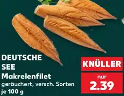 Kaufland DEUTSCHE SEE Makrelenfilet Angebot