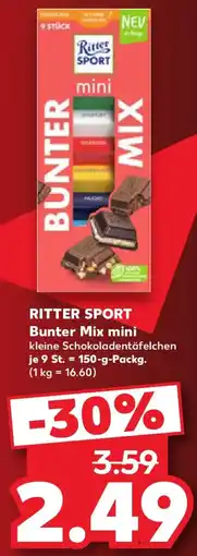 Kaufland Ritter Sport Bunter Mix mini Angebot